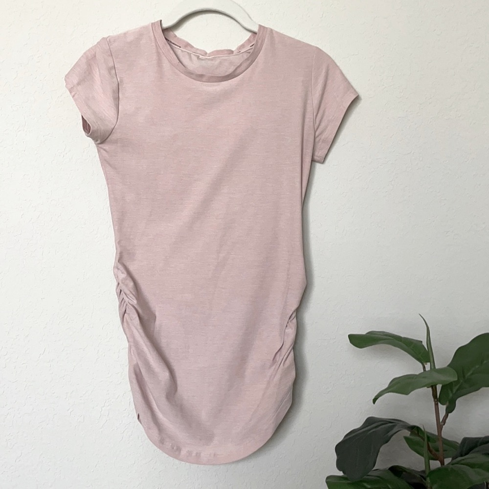 Light pink New balance workout tee